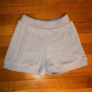Knit shorts!
